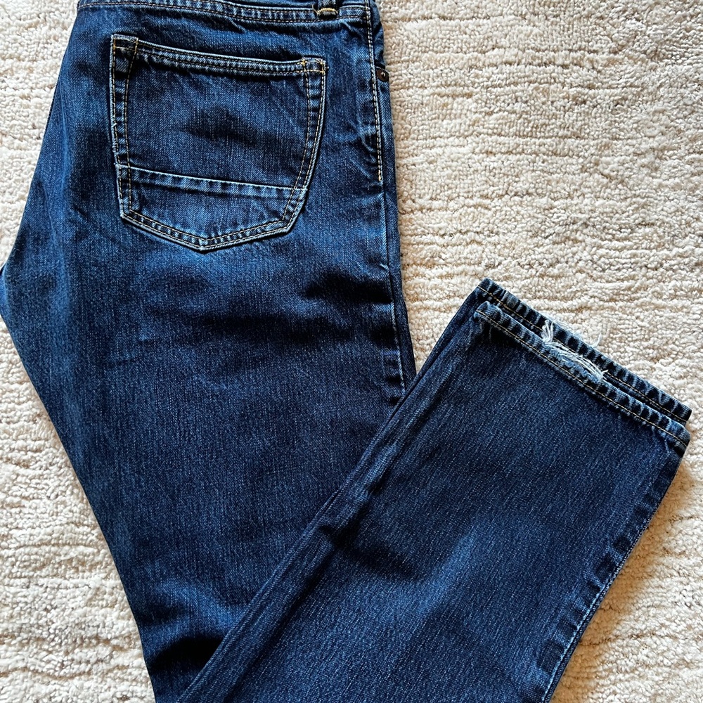 GAP Men's Slim Jeans - Dark Blue